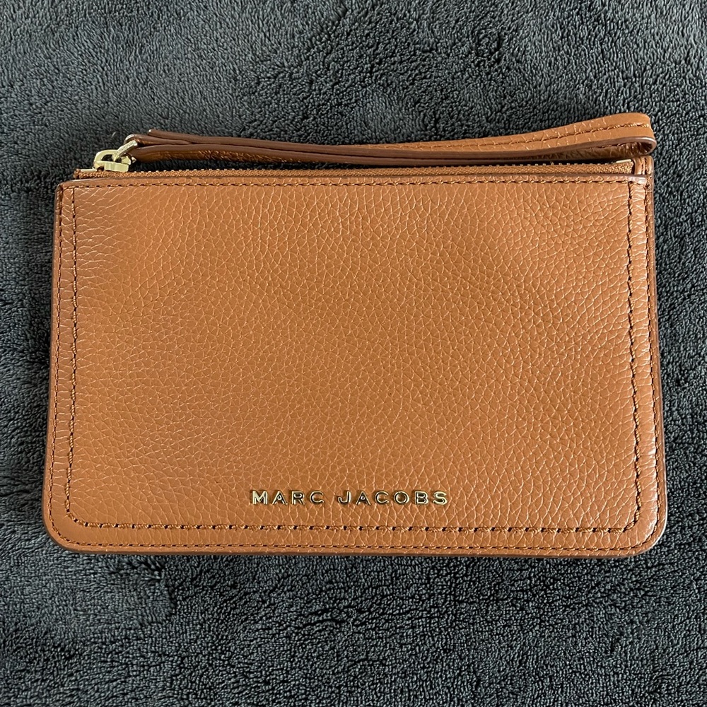 Marc Jacobs Smoked Almond Wristlet Wallet